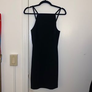 French Connection Black Halter Mini Dress, sz. 4